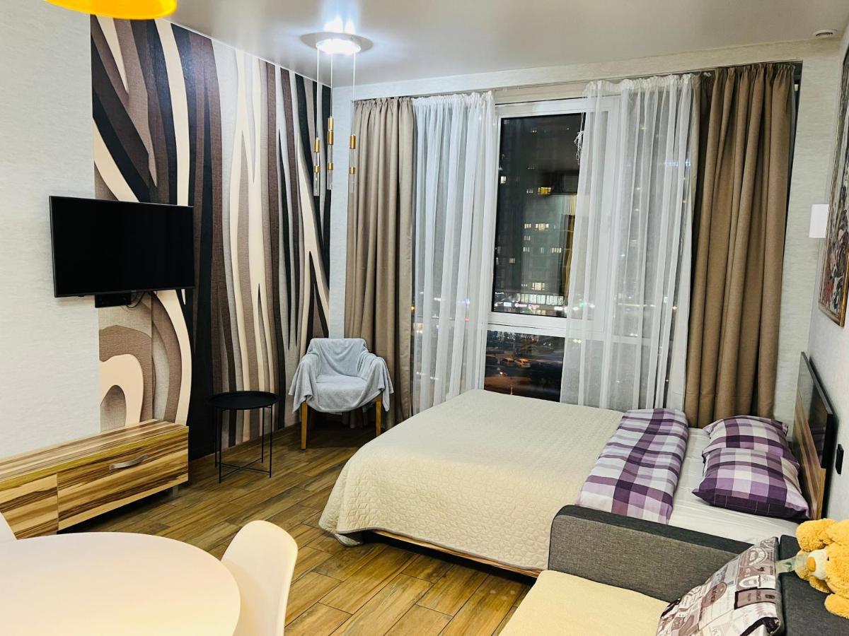 Apartment Smart Plaza Obolon' Kyjev Exteriér fotografie